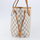LOUIS VUITTON Damier Azur Neverfull PM Tote Bag N41362 LV Auth 204046A-4