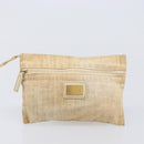 FENDI Zucca Canvas Hand Bag 2way Multicolor Gold Auth 204048A-23