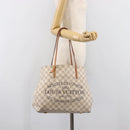 LOUIS VUITTON Damier Azur Cabas MM Shoulder Bag N41375 LV Auth 204051-24