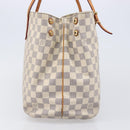 LOUIS VUITTON Damier Azur Cabas MM Shoulder Bag N41375 LV Auth 204051-3