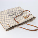 LOUIS VUITTON Damier Azur Cabas MM Shoulder Bag N41375 LV Auth 204051-6