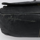 Vivienne Westwood Shoulder Bag Leather Black Auth 204052-6