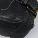 Vivienne Westwood Shoulder Bag Leather Black Auth 204052-16