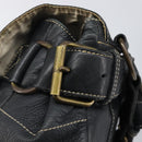 Vivienne Westwood Shoulder Bag Leather Black Auth 204052-18