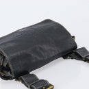 Vivienne Westwood Shoulder Bag Leather Black Auth 204052-7