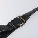 Vivienne Westwood Shoulder Bag Leather Black Auth 204052-10