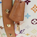 LOUIS VUITTON Monogram Multicolor Keepall 45 Bag White M92641 LV Auth 204053V-22