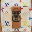 LOUIS VUITTON Monogram Multicolor Keepall 45 Bag White M92641 LV Auth 204053V-23