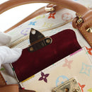 LOUIS VUITTON Monogram Multicolor Keepall 45 Bag White M92641 LV Auth 204053V-25