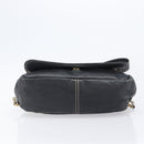 Vivienne Westwood Shoulder Bag Leather Black Gold Auth 204055-5