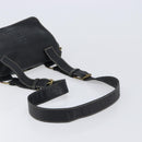 Vivienne Westwood Shoulder Bag Leather Black Gold Auth 204055-7