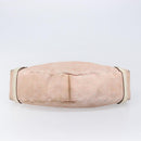 GUCCI GG Canvas Abbey Tote Bag Pink Gold 130736 Auth 204056-11