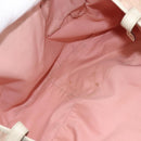 GUCCI GG Canvas Abbey Tote Bag Pink Gold 130736 Auth 204056-20