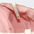 GUCCI GG Canvas Abbey Tote Bag Pink Gold 130736 Auth 204056-21