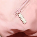 GUCCI GG Canvas Abbey Tote Bag Pink Gold 130736 Auth 204056-23