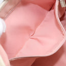 GUCCI GG Canvas Abbey Tote Bag Pink Gold 130736 Auth 204056-24