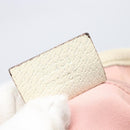GUCCI GG Canvas Abbey Tote Bag Pink Gold 130736 Auth 204056-25
