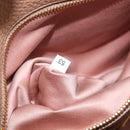 Miu Miu Hand Bag Leather 2way Beige Gold Auth 204057V-11