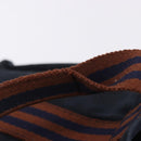 HERMES New Fourre Tout PM Hand Bag Canvas Navy Silver Auth 204058-10