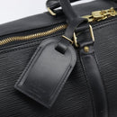LOUIS VUITTON Epi Keepall 45 Boston Bag Black M42972 LV Auth 204059A-17