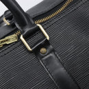 LOUIS VUITTON Epi Keepall 45 Boston Bag Black M42972 LV Auth 204059A-18