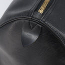 LOUIS VUITTON Epi Keepall 45 Boston Bag Black M42972 LV Auth 204059A-20