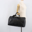 LOUIS VUITTON Epi Keepall 45 Boston Bag Black M42972 LV Auth 204059A-23