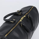 LOUIS VUITTON Epi Keepall 45 Boston Bag Black M42972 LV Auth 204059A-6