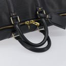 LOUIS VUITTON Epi Keepall 45 Boston Bag Black M42972 LV Auth 204059A-7