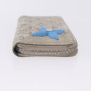 LOUIS VUITTON Taurillon Clemence Climbing Zippy Wallet Vertical Auth 204062-9