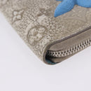 LOUIS VUITTON Taurillon Clemence Climbing Zippy Wallet Vertical Auth 204062-14