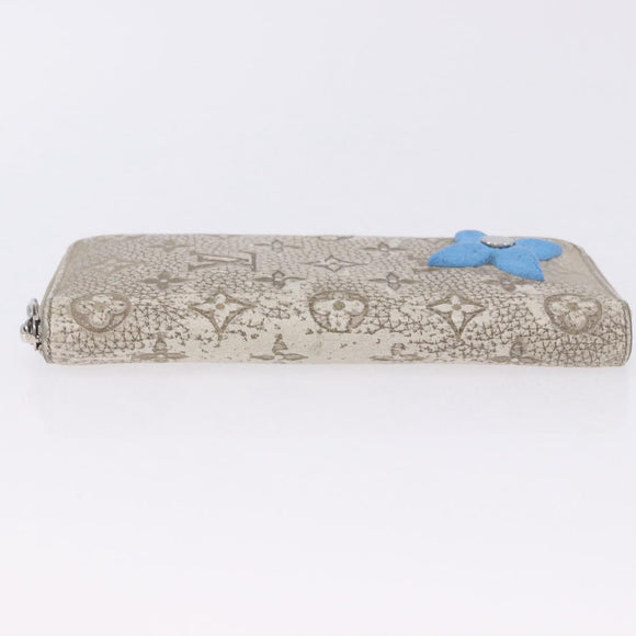 LOUIS VUITTON Taurillon Clemence Climbing Zippy Wallet Vertical Auth 204062
