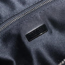 PRADA Hand Bag Patent leather Black Silver Auth 204066A-18