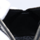 PRADA Hand Bag Patent leather Black Silver Auth 204066A-20