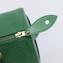 LOUIS VUITTON Epi Speedy 25 Hand Bag Borneo Green M43014 LV Auth 204078V-9