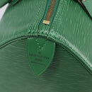 LOUIS VUITTON Epi Speedy 25 Hand Bag Borneo Green M43014 LV Auth 204078V-20