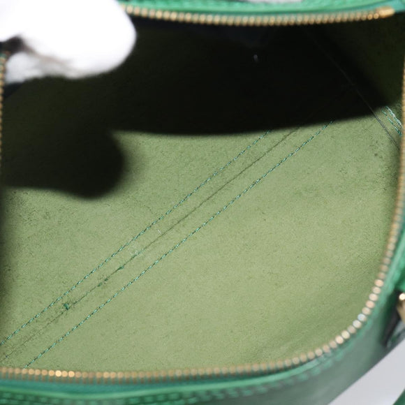LOUIS VUITTON Epi Speedy 25 Hand Bag Borneo Green M43014 LV Auth 204078V