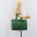 LOUIS VUITTON Epi Speedy 25 Hand Bag Borneo Green M43014 LV Auth 204078V-24