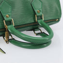 LOUIS VUITTON Epi Speedy 25 Hand Bag Borneo Green M43014 LV Auth 204078V-7