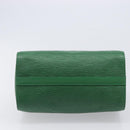 LOUIS VUITTON Epi Speedy 25 Hand Bag Borneo Green M43014 LV Auth 204078V-5