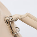 BALENCIAGA Paper Mini Hand Bag Leather 2way Gray Silver 357333 Auth 204084V-10
