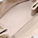 BALENCIAGA Paper Mini Hand Bag Leather 2way Gray Silver 357333 Auth 204084V-11