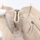 BALENCIAGA Paper Mini Hand Bag Leather 2way Gray Silver 357333 Auth 204084V-24