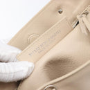 BALENCIAGA Paper Mini Hand Bag Leather 2way Gray Silver 357333 Auth 204084V-12