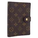 LOUIS VUITTON Monogram Agenda PM Day Planner Cover R20005 LV Auth 204086-1