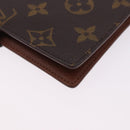 LOUIS VUITTON Monogram Agenda PM Day Planner Cover R20005 LV Auth 204086-10