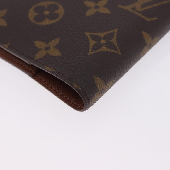 LOUIS VUITTON Monogram Agenda PM Day Planner Cover R20005 LV Auth 204086