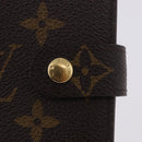 LOUIS VUITTON Monogram Agenda PM Day Planner Cover R20005 LV Auth 204086-12