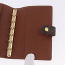 LOUIS VUITTON Monogram Agenda PM Day Planner Cover R20005 LV Auth 204086-16