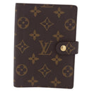 LOUIS VUITTON Monogram Agenda PM Day Planner Cover R20005 LV Auth 204086-2